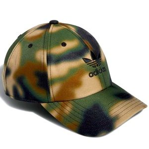 ADIDAS BLUR CAMO STRAP-BACK HAT